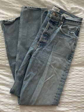 Sabine Light Blue Straight-Leg Women's Jeans